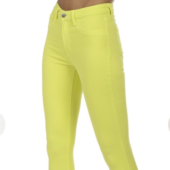 L’Agence Margot Skinny Jean High Rise Daffodil - Picture 3 of 12